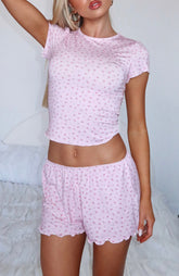 Dreamy Pyjama Shorts Sugar Blossom