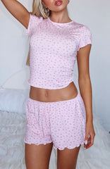 Dreamy Pyjama Shorts Sugar Blossom