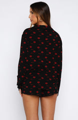 Dreamscape Long Sleeve Pyjama Set Cherry Kisses