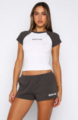 Social Season Relaxed Shorts Charcoal