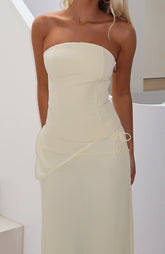 Bye Girl Strapless Bustier Butter