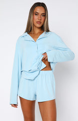 Dreamscape Long Sleeve Pyjama Set Baby Blue