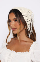 Morgana Head Scarf Cream