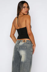 Make You My Lover Bustier Black