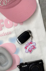 Lucky Thirteen Audrina Keychain Lilac