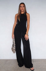 Way She Walks Pants Black