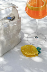 Piper Hair Clip Lemon