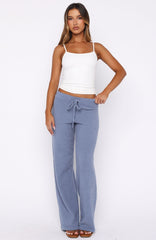 Act Natural Knit Pants Steel