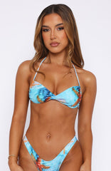 Mermaid Mood Bikini Top Coastal Treasure