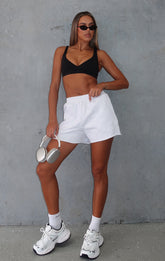 Take A Drive Relaxed Shorts Grey Marle