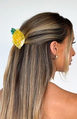 Piper Hair Clip Lemon