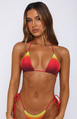 Golden Hour Bikini Top Horizon Ombre