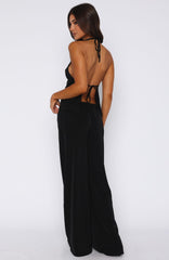 Way She Walks Pants Black