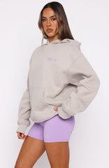 Love You Regardless Oversized Hoodie Moon