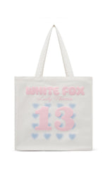 Lucky Thirteen Charise Tote Bag Off White