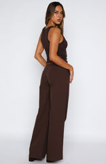 Never Really Over Pants Chocolate