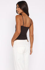 Too Rare To Care Top Chocolate