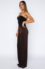 Can't Let Go Pant Chocolate