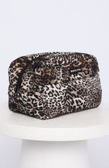 Take A Leap Cosmetic Bag Leopard