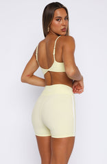 Motivate You Sports Bra Lemon