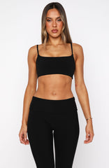 Athlete Sports Bra Black