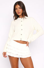 Glad I Found You Knit Cardigan Off White