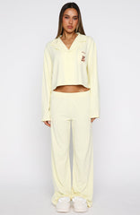 Bedtime Bliss Pyjama Set Lemon