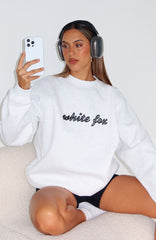 Call On You Oversized Sweater Grey Marle