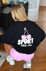 Club 14 Peyton Oversized Sweater Black