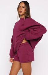 From The Archives Lexi Lounge Shorts Berry