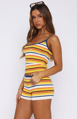 I Need To See You Knit Shorts Nautical Stripe