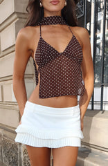 Ignoring Me Mini Skort Off White