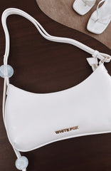 Lotus Shoulder Bag Cream PU