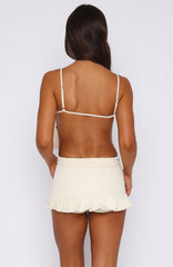 Love Anthem Mini Skort Ivory