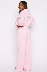 Lucky Ones Wide Leg Sweatpants Pink