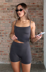 Maybe We Can Try Bike Shorts Charcoal