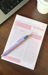 On The Dotted Line A5 Daily Planner Pink