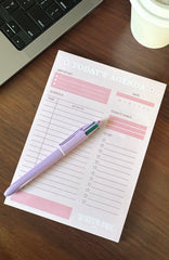 On The Dotted Line A5 Daily Planner Pink