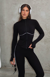 Persistence Jacket Black/White