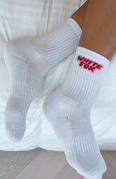 Seeing Red Socks White