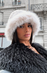 Trixie Faux Fur Hat Cream