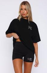 Love And Romance Bike Shorts Black