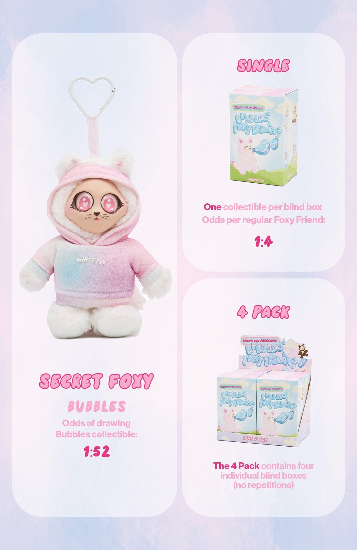 Bubbles & Foxy Friends