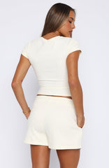 11th Street Sweet Kisses Lounge Shorts Cake Batter