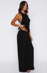 Way She Walks Pants Black