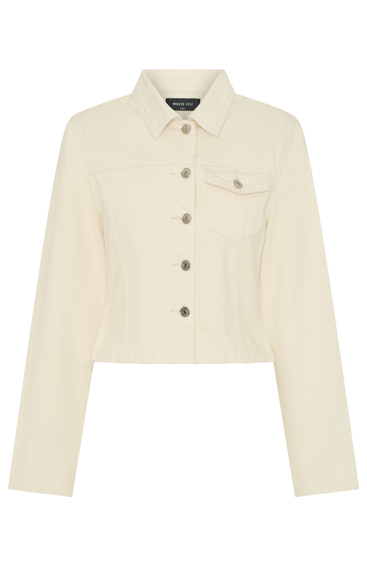 Ayla Denim Jacket Cream