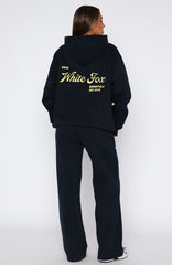 The Good Life Wide Leg Sweatpants Navy