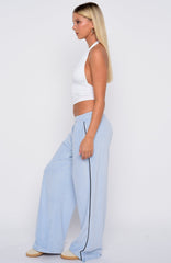 Soul Fire Velour Pants Baby Blue