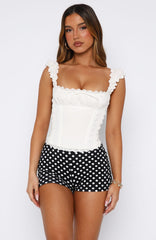 Coconut Oasis Top White