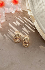 Michael Earrings Gold